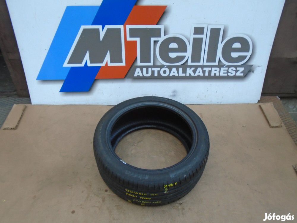 1db! [HASZNÁLT] JAVÍTOTT! - 275/40R20 - 106W - Pirelli PZERO - Dot: 5